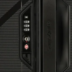 Samsonite 4-Rollen Kabinentrolleys|Hartgepäck<Magnum Eco 4 Rollen Kabinentrolley 55 cm black-red