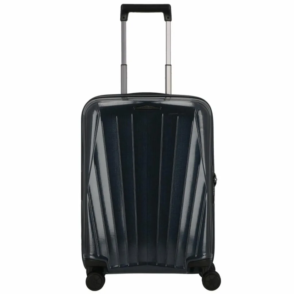 Samsonite Hartgepäck Kabinengepäck|4-Rollen Kabinentrolleys<Major-Lite 4 Rollen Kabinentrolley 55 cm mit Dehnfalte midnight blue