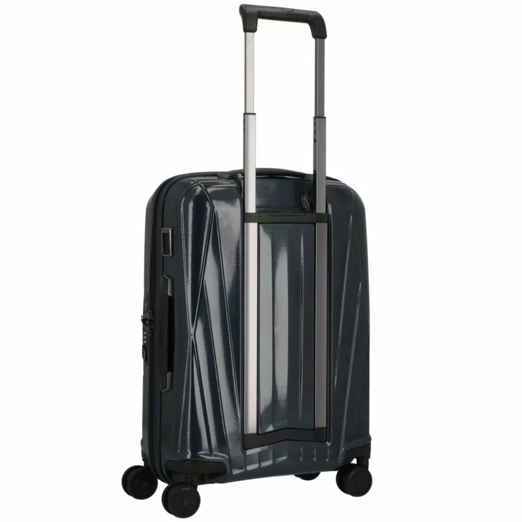 Samsonite Hartgepäck Kabinengepäck|4-Rollen Kabinentrolleys<Major-Lite 4 Rollen Kabinentrolley 55 cm mit Dehnfalte midnight blue