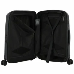 Samsonite Hartgepäck Kabinengepäck|4-Rollen Kabinentrolleys<Major-Lite 4 Rollen Kabinentrolley 55 cm mit Dehnfalte midnight blue