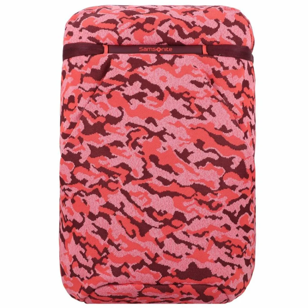 Sale Samsonite Neoknit Daypack 37 cm Laptopfach fluo red camo