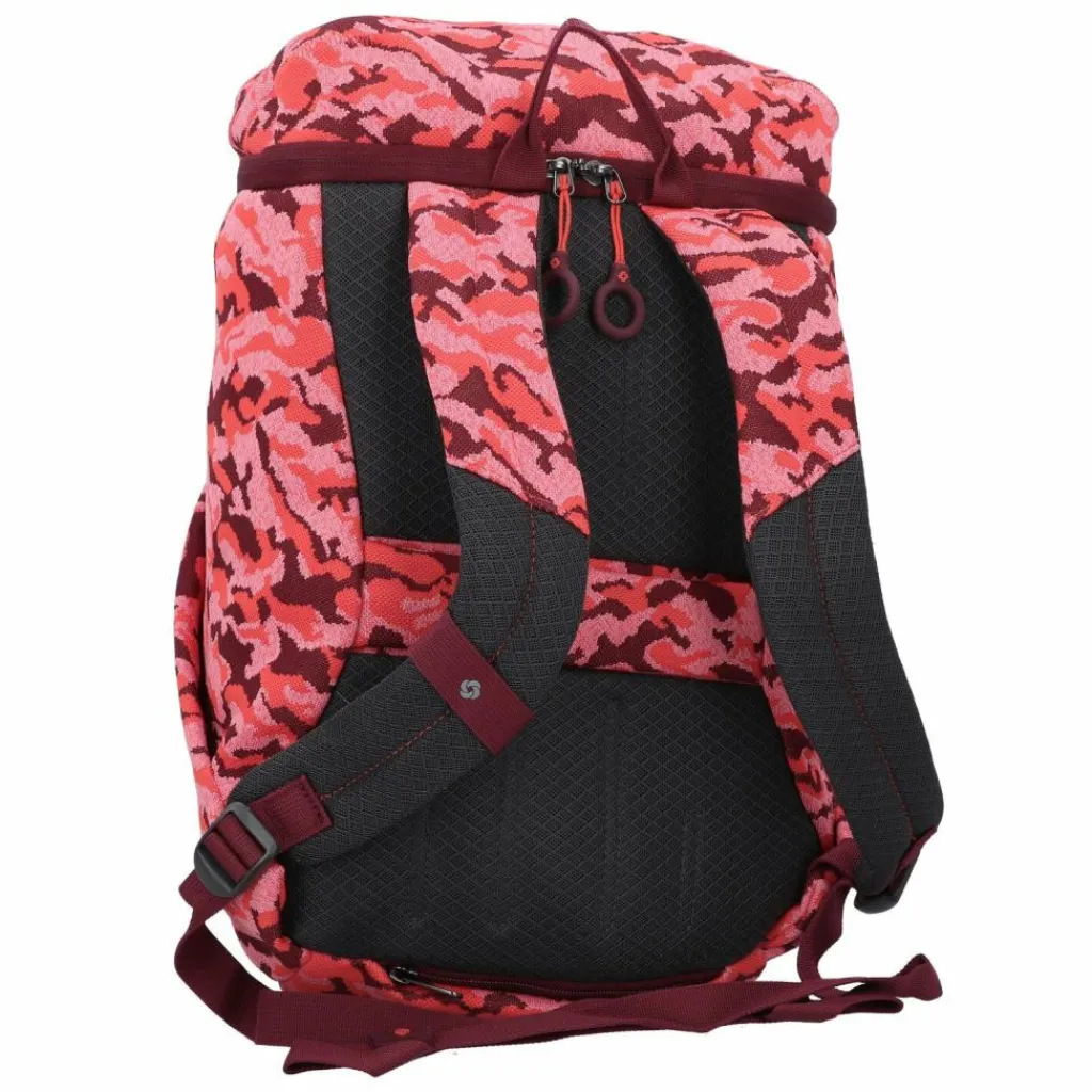 Sale Samsonite Neoknit Daypack 37 cm Laptopfach fluo red camo