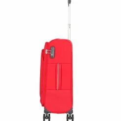 New Samsonite Popsoda 4-Rollen Kabinentrolley 55 cm red