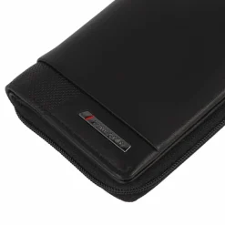 Samsonite Damengeldbörsen Querformat<Pro-DLX 6 Geldbörse RFID Schutz Leder 8 cm black