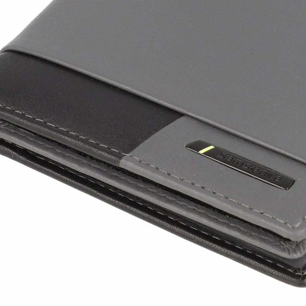 Samsonite Herrengeldbörsen Querformat<PRO-DLX 6 Geldbörse RFID Leder 10,5 cm framed