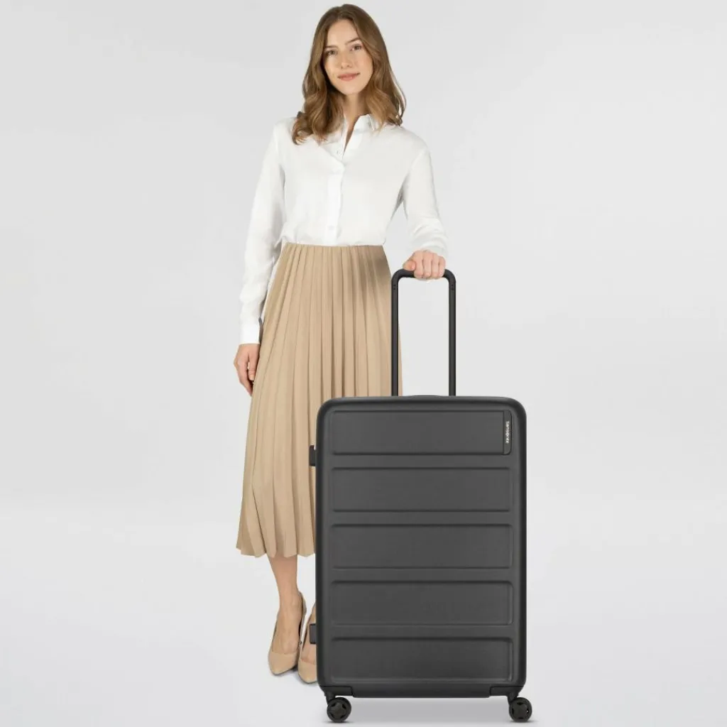 Hot Samsonite Quadrix 4-Rollen Trolley 75 cm black