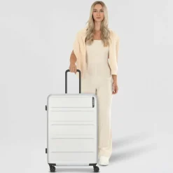 Samsonite Hartgepäck|4-Rollen Koffer<Quadrix 4-Rollen Trolley 75 cm silver