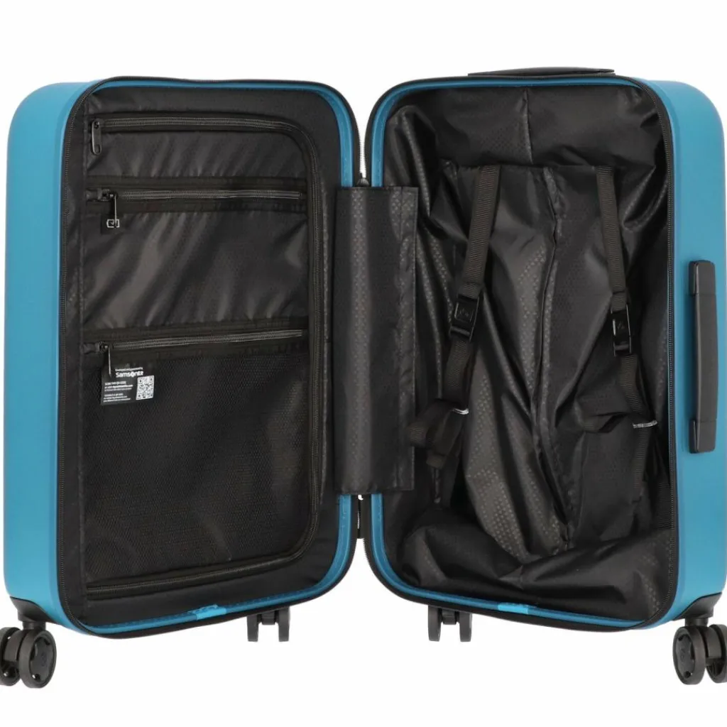 Online Samsonite Quadrix 4-Rollen Kabinentrolley 55 cm aqua