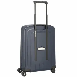 New Samsonite S'Cure 4-Rollen Kabinentrolley 55 cm chambray blue-black