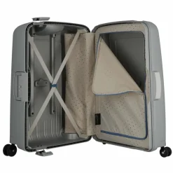 Samsonite Hartgepäck|4-Rollen Koffer<S'Cure Spinner 4-Rollen Trolley 69 cm silver coloured