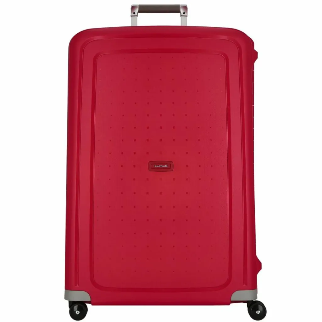 Best Samsonite S'Cure Spinner 4-Rollen Trolley 81 cm crimson red