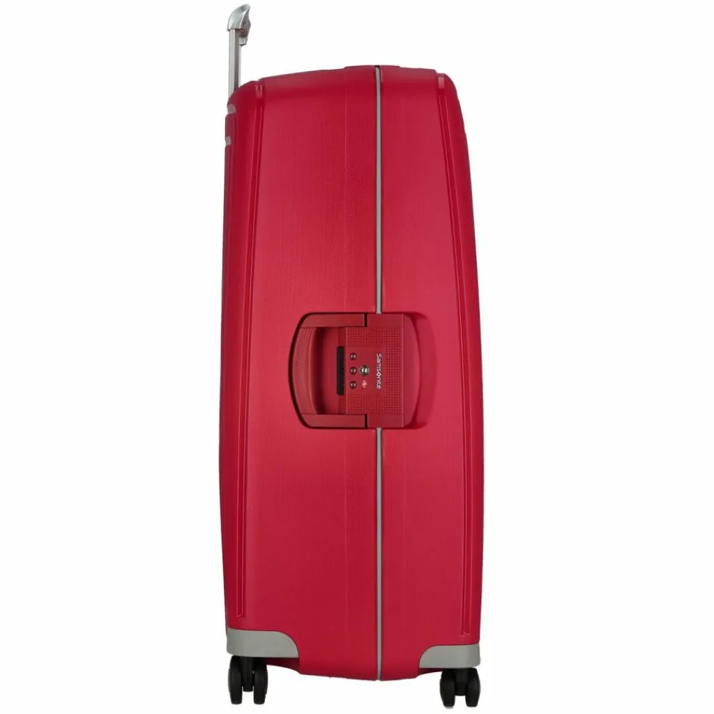 Best Samsonite S'Cure Spinner 4-Rollen Trolley 81 cm crimson red