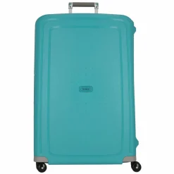 Samsonite Hartgepäck|4-Rollen Koffer<S'Cure Spinner 4-Rollen Trolley 81 cm aqua blue