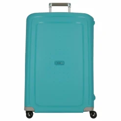 Samsonite S'Cure Spinner 4-Rollen Trolley 75 cm aqua blue