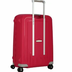 Samsonite Hartgepäck|4-Rollen Koffer<S'Cure Spinner 4-Rollen Trolley 69 cm crimson red