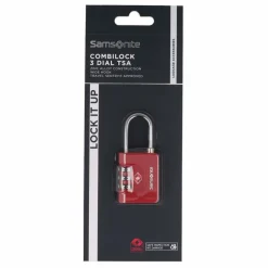 Samsonite Tsa-Schlösser<TA Revolution Kofferschloss 1 cm red