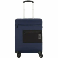 Samsonite Weichgepäck Kabinengepäck|4-Rollen Kabinentrolleys<Vaycay 4 Rollen Kabinentrolley 55 cm mit Dehnfalte navy blue