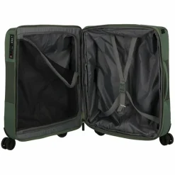 Samsonite Weichgepäck Kabinengepäck|4-Rollen Kabinentrolleys<Vaycay 4 Rollen Kabinentrolley 55 cm mit Dehnfalte pistachio green