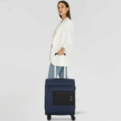 Samsonite Weichgepäck Kabinengepäck|4-Rollen Kabinentrolleys<Vaycay 4 Rollen Kabinentrolley 55 cm navy blue