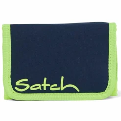 Satch Kindergeldbörse|Kindergeldbeutel<Geldbörse 13 cm dark blue neon yellow