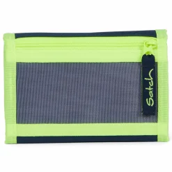 Satch Kindergeldbörse|Kindergeldbeutel<Geldbörse 13 cm dark blue neon yellow