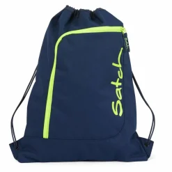 Discount Satch Turnbeutel 44 cm dark blue neon yellow