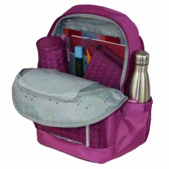 Clearance Schneiders Ergojet Schulranzen-Set 6-teilig Purple Hearts