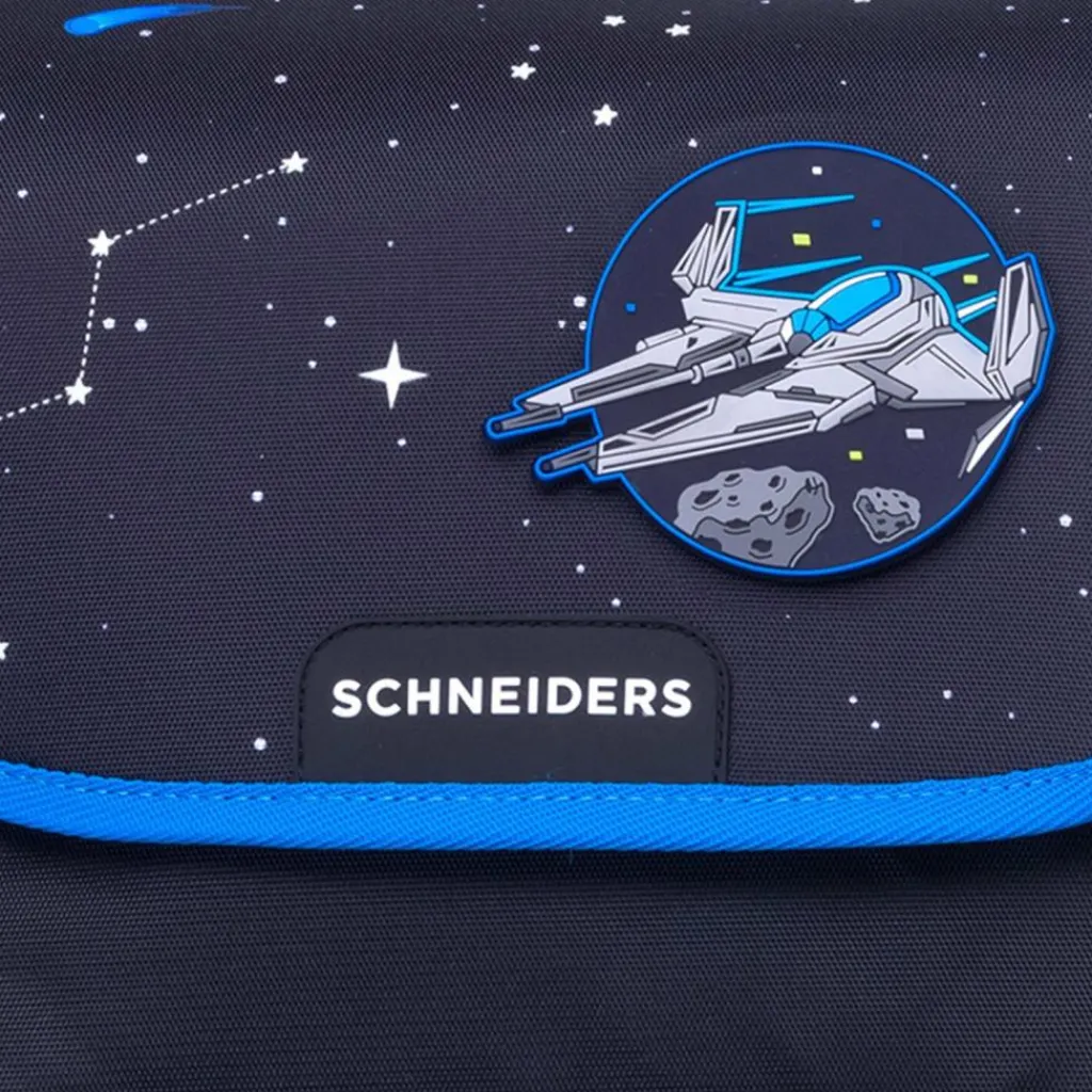 Schneiders Schulranzen & Sets<Ergoplus Schulranzen-Set 8-teilig black blue