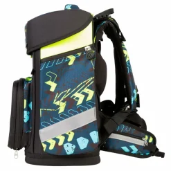 New School-Mood Champion Maxx Pro Mila Schulranzen-Set 7-teilig Rennwagen