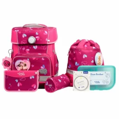 New School-Mood Champion Pro Schulranzen-Set 7-teilig Häschen