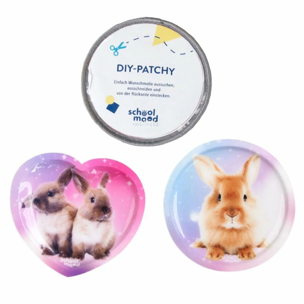 New School-Mood Champion Pro Schulranzen-Set 7-teilig Häschen