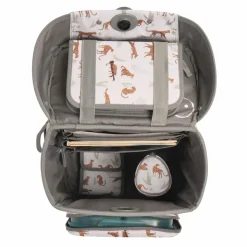 Clearance School-Mood Champion Schulranzen-Set Leopard