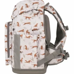 Hot School-Mood Rebel Air+ Schulranzen-Set 8-teilig leopard