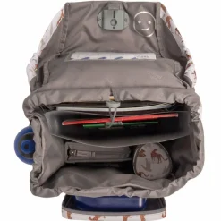 Hot School-Mood Rebel Air+ Schulranzen-Set 8-teilig leopard