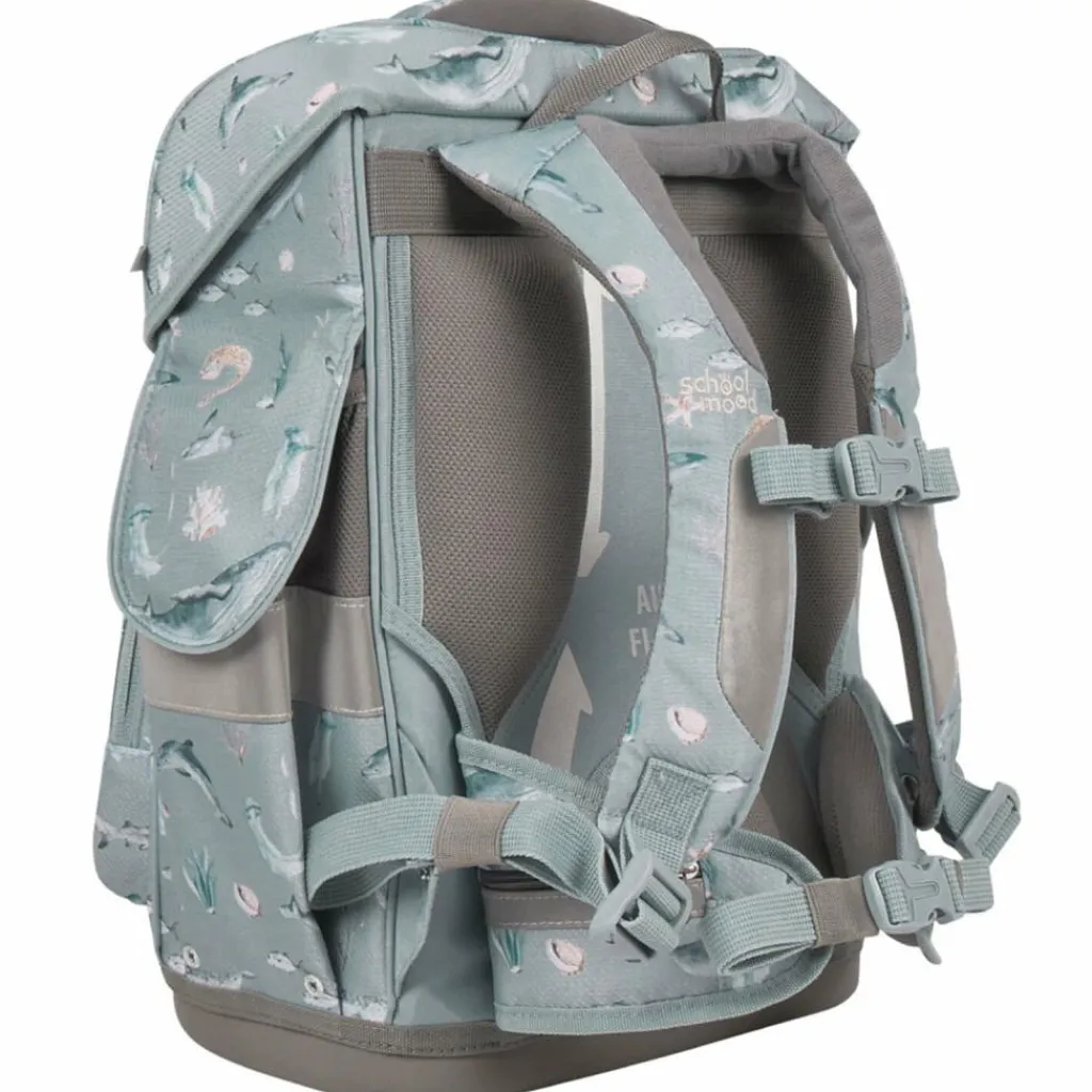 School-Mood Schulranzen & Sets<Timeless Air+ Schulranzen-Set 7tlg. aqua