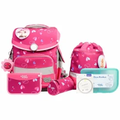 School-Mood Schulranzen & Sets<Timeless Pro Schulranzen-Set 7-teilig Häschen