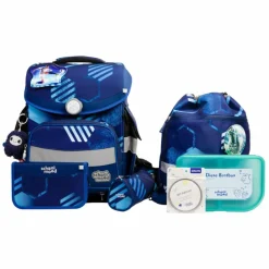 School-Mood Schulranzen & Sets<Timeless Pro Schulranzen-Set 7-teilig Fußball