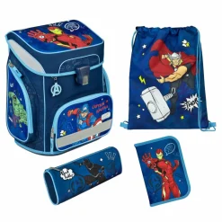Hot Scooli EasyFit Schulranzen-Set 5-teilig Avengers