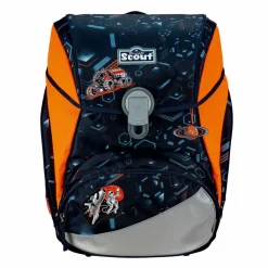 Hot Scout Alpha Schulranzen-Set 4-teilig Space Data