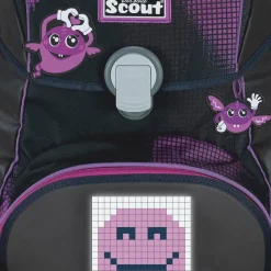 Sale Scout Alpha Schulranzen-Set 5-teilig Pink Pixel