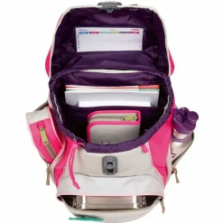 Clearance Scout Alpha Schulranzen-Set 4tlg. pink cherry