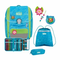 Scout Schulranzen & Sets<Genius Schulranzen-Set 4-teilig Water Lily