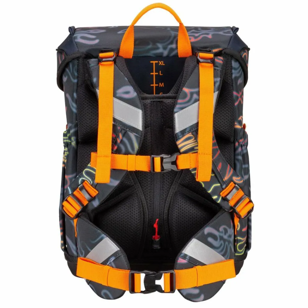 Scout Schulranzen & Sets<Neo Exklusiv Safety Light Schulranzen-Set 5-teilig Flames