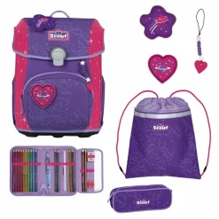 Scout Neo Exklusiv Superflash Extreme Schulranzen-Set 4-teilig