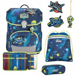 Sale Scout Neo LED Schulranzen-Set 8-teilig Planets