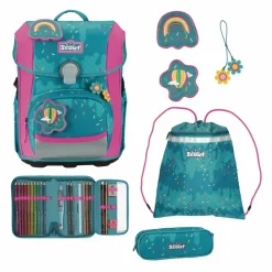 Outlet Scout Neo Schulranzen-Set 4-teilig Happy Confetti
