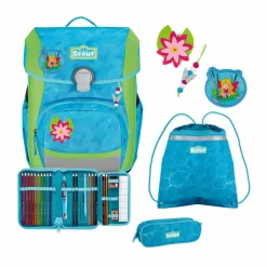 Scout Schulranzen & Sets<Neo Schulranzen-Set 4-teilig Water Lily