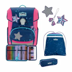Best Scout Neo Schulranzen-Set 4-teilig Pretty Star