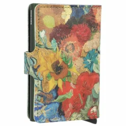 Clearance Secrid Art Kreditkartenetui RFID Leder 6 cm bouquet