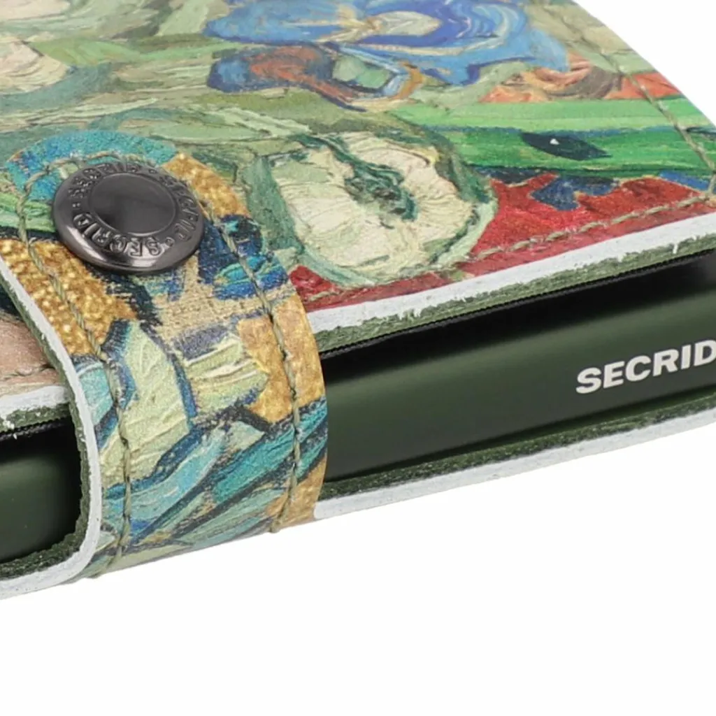 Clearance Secrid Art Kreditkartenetui RFID Leder 6 cm bouquet